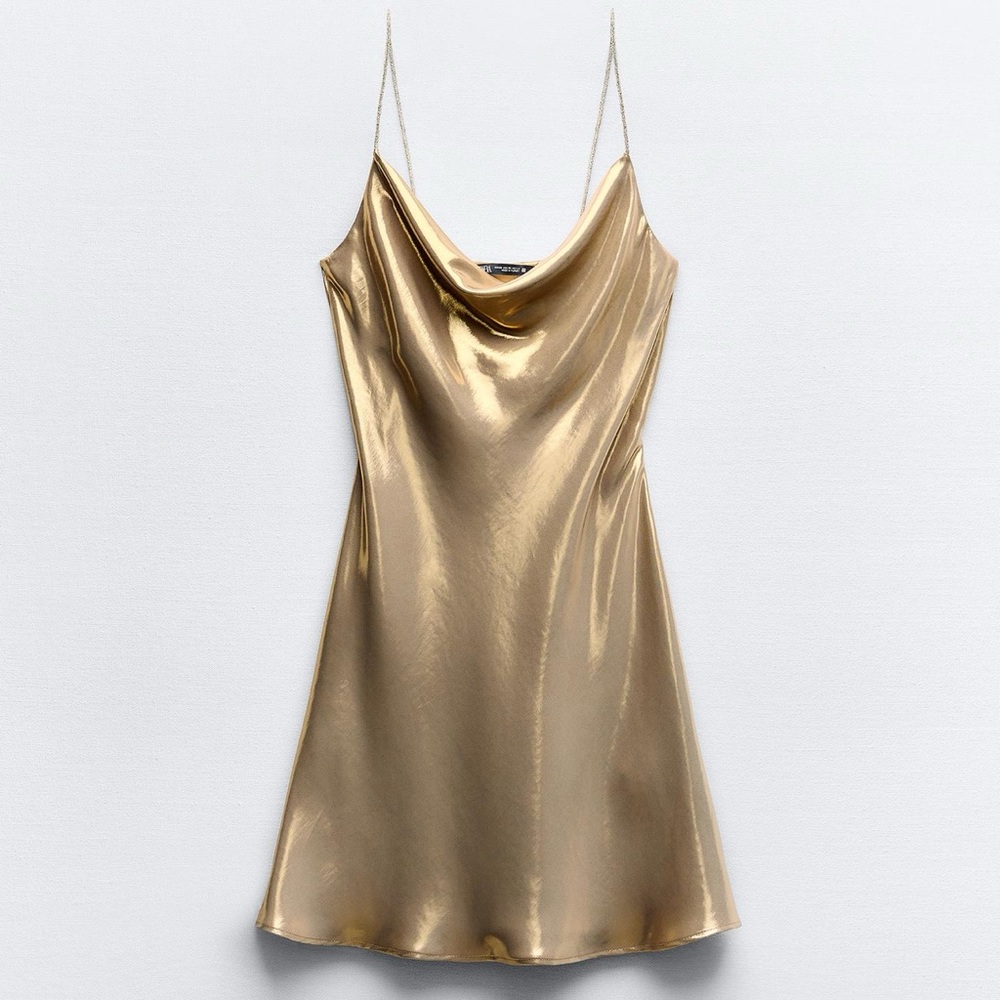 Zara Gold Dress